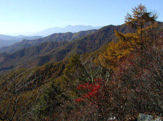 三国山頂より八ヶ岳